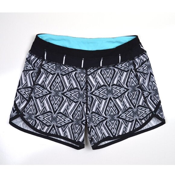 Ivivva Lululemon Relay Racer Printed Shorts 14 - Picture 1 of 5